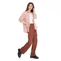 Pantalon cargo ample No Boundaries pour femmes