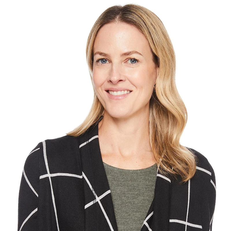 Iyla Women's Waterfall Cardigan, Sizes S-XXL