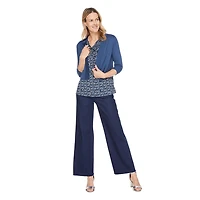 Haut à col bénitier Iyla pour femmes Tailles P-TTG