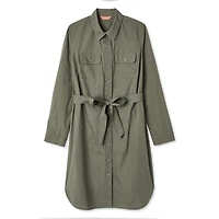 Robe-chemise tissée Iyla pour femmes