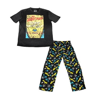 Ensemble de vêtements de nuit 2 pièces The Wolfman Strange Savage pour homme