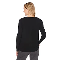 Cardigan classique à manches longues Iyla pour femmes