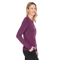 Iyla Women's Classic Long Sleeve Cardigan, Sizes S-XXL