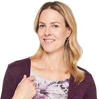 Cardigan trompe-l’œil Iyla pour femmes Tailles P-TTG