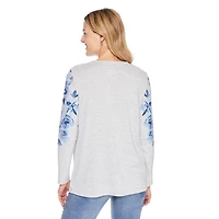 Cardigan trompe-l’œil Iyla pour femmes Tailles P-TTG