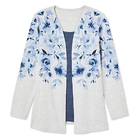 Iyla Women's Fooler Cardigan, Sizes S-XXL