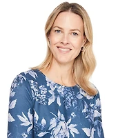 Iyla Women's 3/4 Sleeve Hacci Top