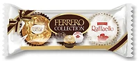 Assortiment FERRERO COLLECTION de confiseries au chocolat et à la noix de coco, 3 confiseries, 32 g