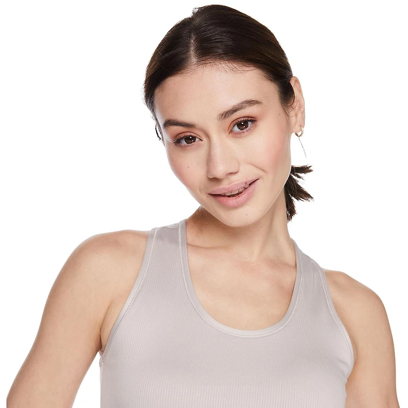 Athletic Works Women's Rib Racerback Tank, Sizes XS-XXL
