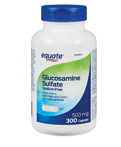 Equate Sulfate de glucosamine 500mg