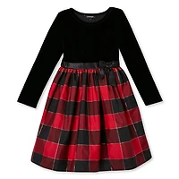 Robe à manches longues George pour filles