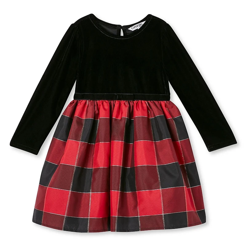 Robe à manches longues George pour petites filles