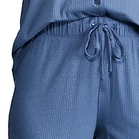 George Women's Notch Collar Pajama 2-Piece Set, Sizes XS-XXL