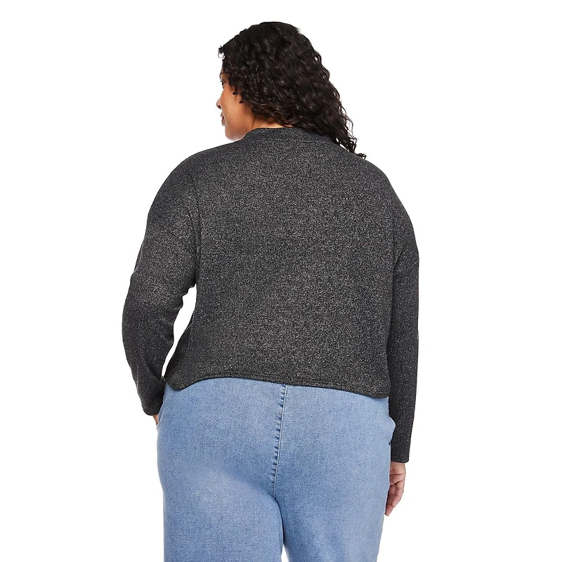 George Women's Plus Hacci Cardigan, Sizes 1X-4X