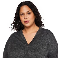 George Women's Plus Hacci Cardigan, Sizes 1X-4X