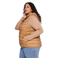 Doudoune sans manches compacte George Plus pour femmes Tailles 1X-4X