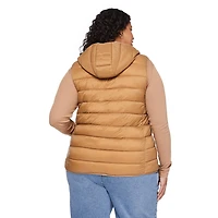Doudoune sans manches compacte George Plus pour femmes Tailles 1X-4X