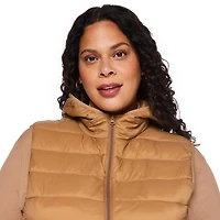 Doudoune sans manches compacte George Plus pour femmes Tailles 1X-4X