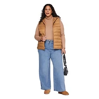 Doudoune sans manches compacte George Plus pour femmes Tailles 1X-4X