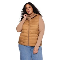 Doudoune sans manches compacte George Plus pour femmes Tailles 1X-4X