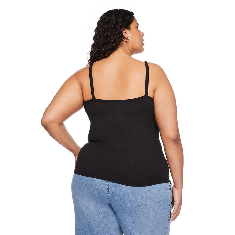Débardeur côtelé George Plus pour femmes Tailles 1X-4X