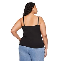 Débardeur côtelé George Plus pour femmes Tailles 1X-4X