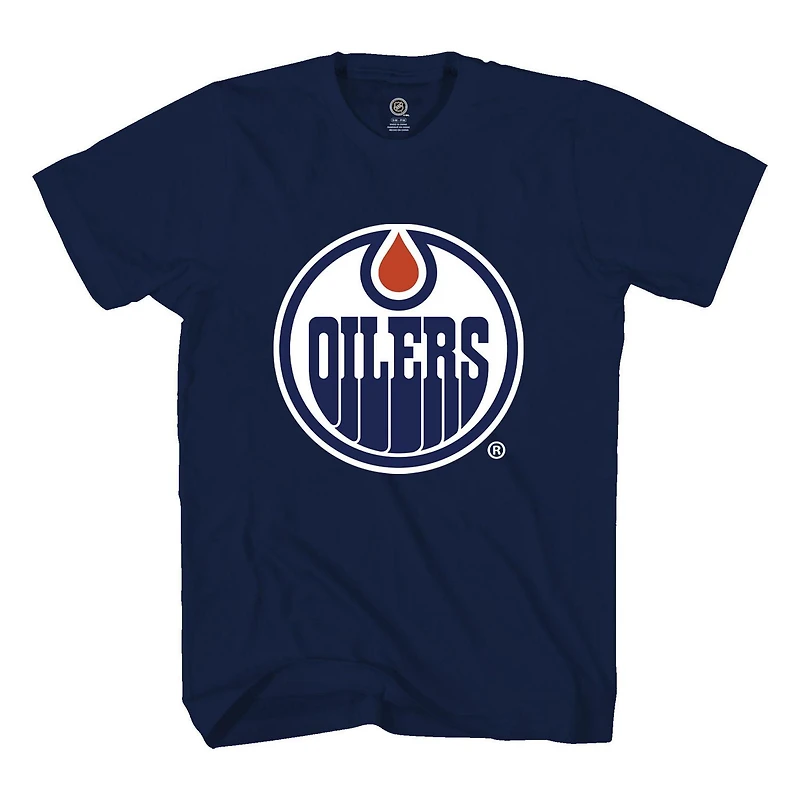 T-shirt à manches courtes pour hommes des Oilers d'Edmonton de la LNH *Exclusivité en ligne