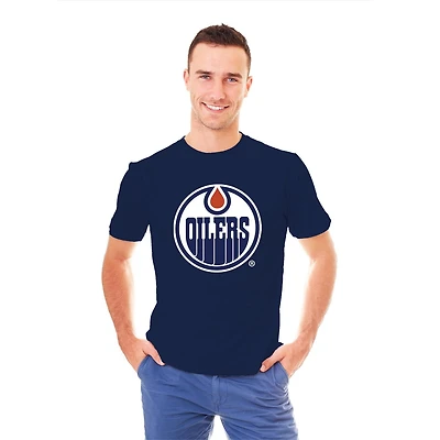 T-shirt à manches courtes pour hommes des Oilers d'Edmonton de la LNH *Exclusivité en ligne