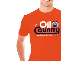 NHL Men's Edmonton Oilers Country  Short Sleeve T-Shirt *On-Line Exclusive