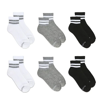 Fruit of the Loom All Day Comfort Ankle Socks (6-pack), All Day Comfort women’s ankle socks by Fruit of the Loom are designed for extreme softness and a more comfortable fit from the gym to daily life.