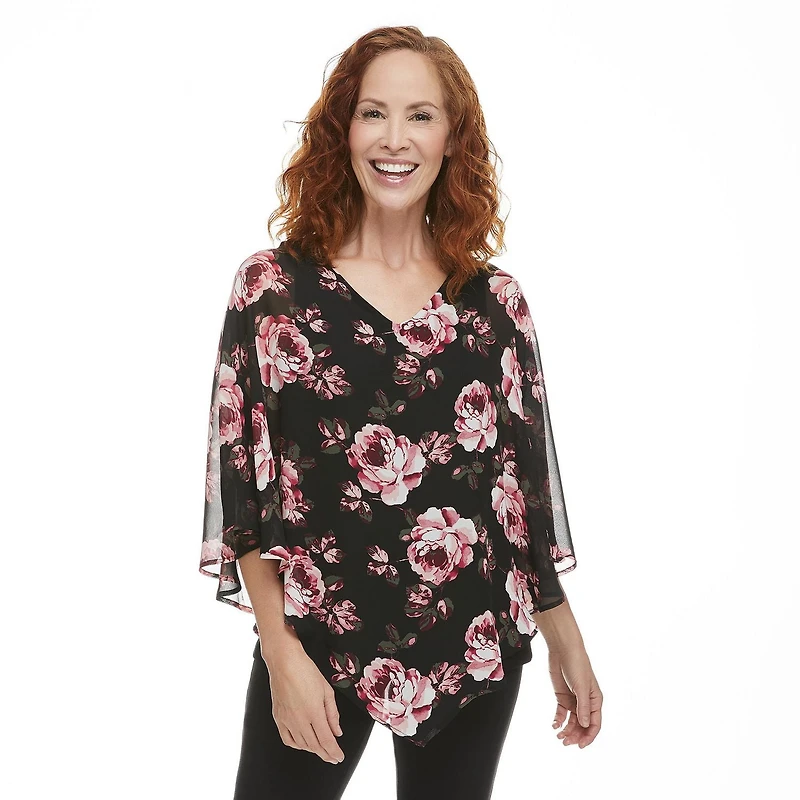 Penmans Women's Handkerchief Chiffon Top