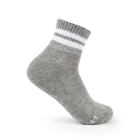 Fruit of the Loom Chaussettes de cheville confort toute la journée (paquet de 6) Les socquettes pour femmes All Day Comfort de Fruit of the Loom sont conçues pour une douceur extrême et un ajustement plus confortable de la salle de sport à la vie quotidienne.