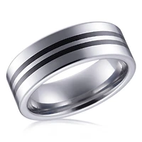 Quitessential Tungsten  Men's Ring
