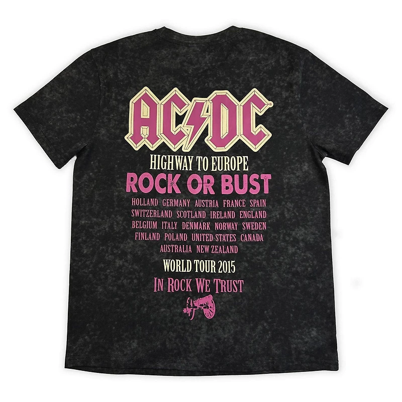 AC/DC Tee shirt à manches courtes femme