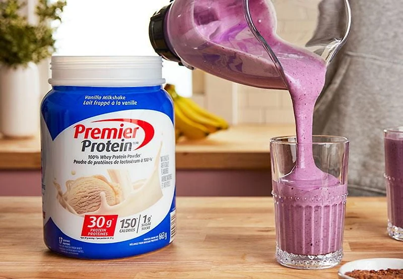 Premier Protein Vanilla Milkshake Protein Powder, 17 serve