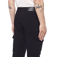 Pantalons Cargo "Super Stretch " Dark Black pour hommes