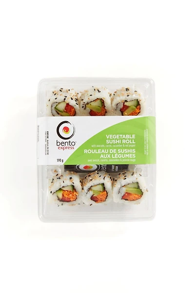 BX ROULEAU DE SUSHIS AUX LÉGUMES ROULEAU DE SUSHIS AUX LÉGUMES