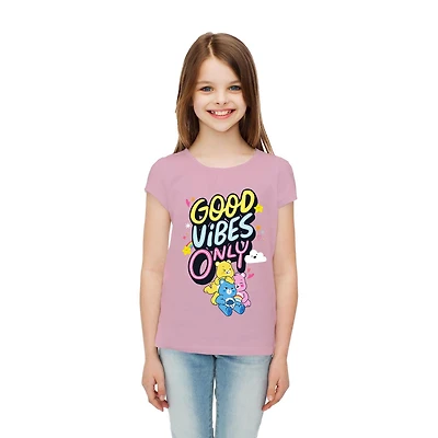T-shirt à manches courtes Care Bears pour filles
