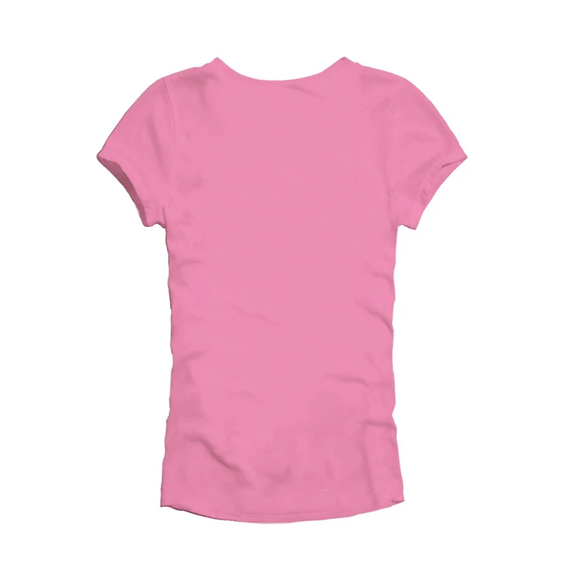 T-shirt à manches courtes Disney Always Vibin Stitch pour fille