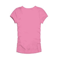 T-shirt à manches courtes Disney Always Vibin Stitch pour fille