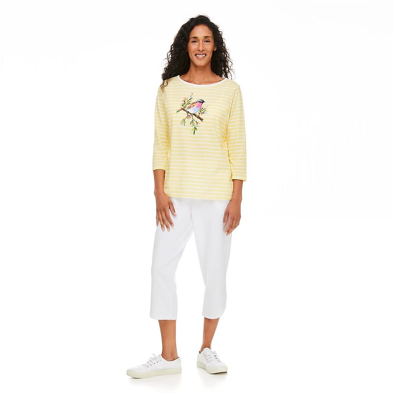 Penmans Women's Printed 3/4 Sleeve Tee