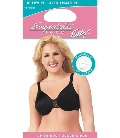 EXQUISITE FORM® Fully - #9675070 Soutien-gorge réducteur à armature Tailles 38C 44DD