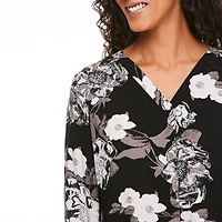 Chemisier avec manches roulées à languette Penmans pour femmes