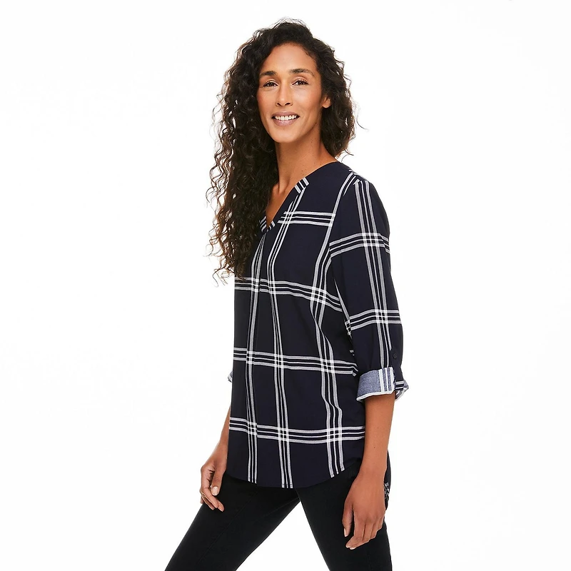 Penmans Women's Roll Tab Blouse