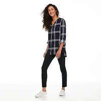 Chemisier avec manches roulées à languette Penmans pour femmes