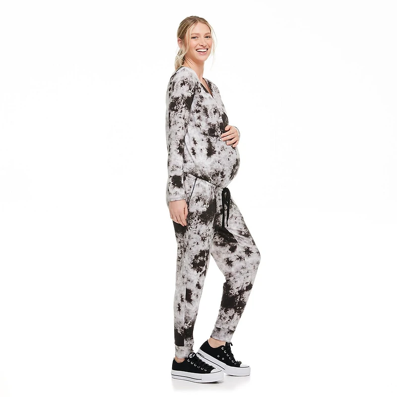 Combinaison-pantalon jogger Paisley Sky Maternité