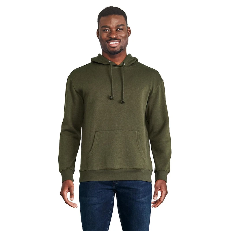 George Men's Fleece Popover Hoodie, Sizes S-2XL