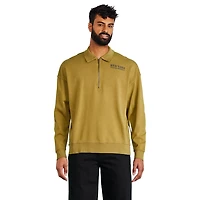 Chandail avec fermeture éclair 1/4 George pour hommes Tailles P-2XL