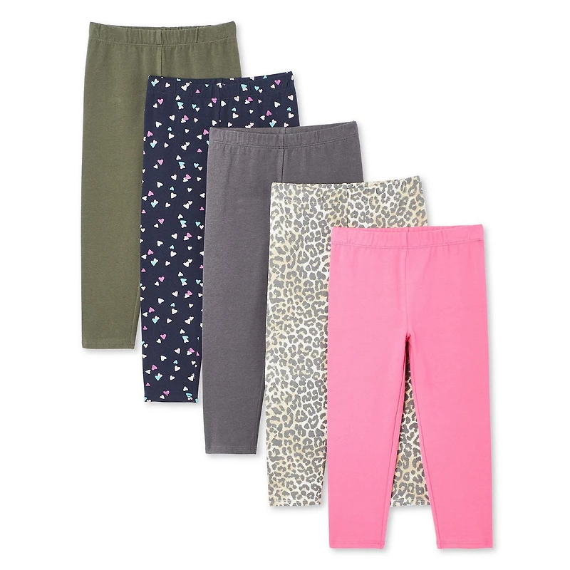 Lot de 5 leggings George pour petites filles