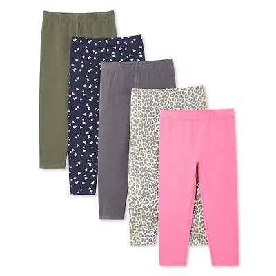 Lot de 5 leggings George pour petites filles